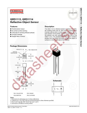 QRD1113 datasheet  